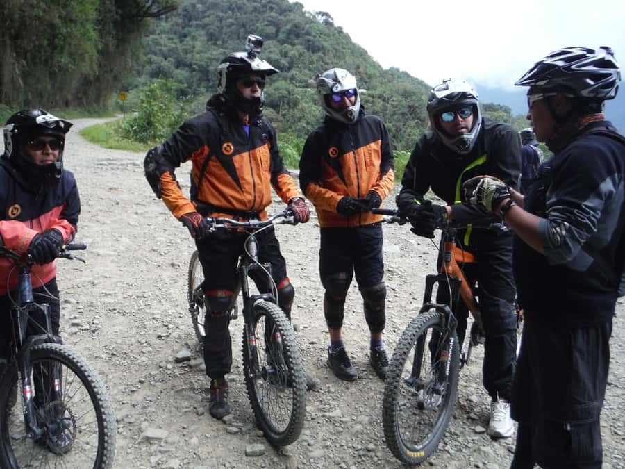 From La Paz: The World's Most Dangerous Road Biking Tour - Lunch, showers, and the pool at the end