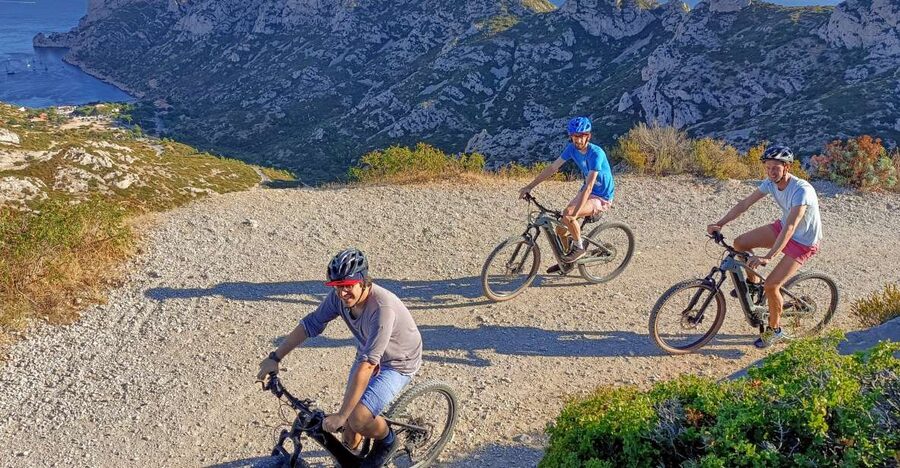 From Marseille: Calanques National Park E-Mountain Bike Tour - How hard is the route?