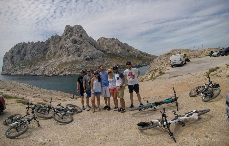 From Marseille: Calanques National Park E-Mountain Bike Tour - Bikes, group size, and guide support