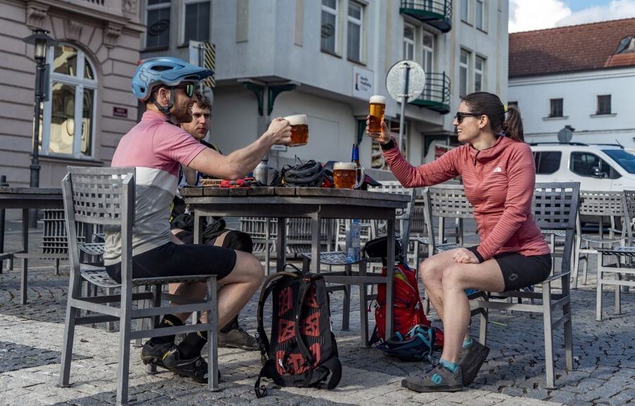 From Prague: E-Mountain Biking Trip to the Bohemian Paradise - Two castles before the finish