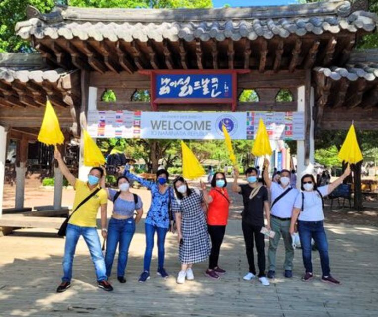 From Seoul: Nami Island, K-drama Garden & Rail Bike Day Tour - Gangchon Rail Bike: the most playful part of the day