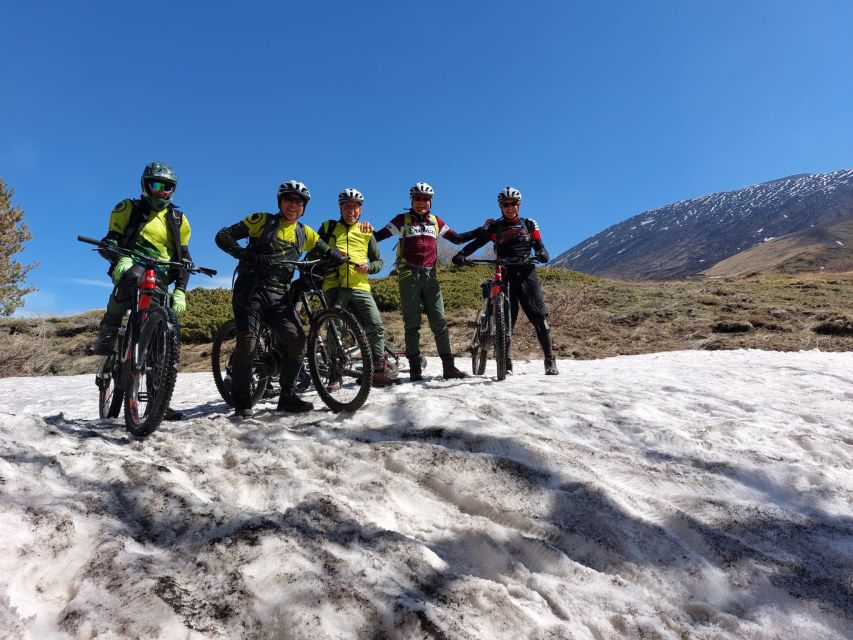 From Taormina: Cycling Tour to the Top of Mount Etna - Views toward the summit craters and Valle del Bove