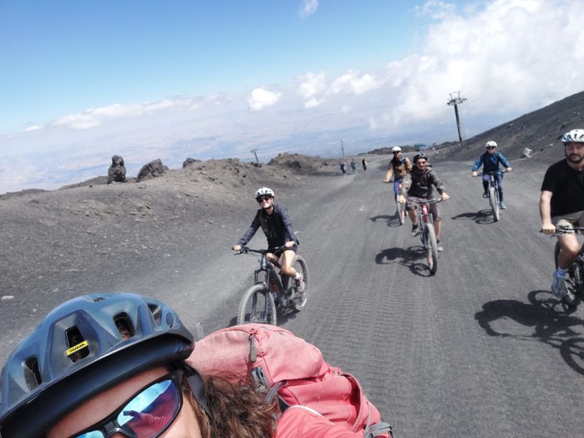 From Taormina: Cycling Tour to the Top of Mount Etna - Zafferana Etnea and the local tasting