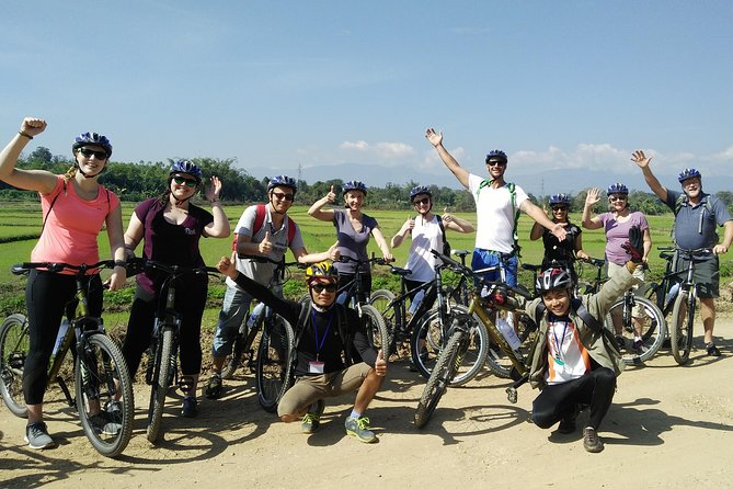 Full Day Cycling Amazing Chiangrai countryside and the White temple - The country roads beside the Lao River