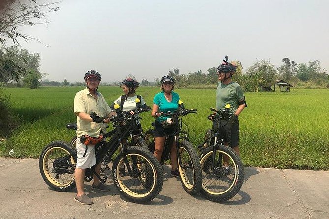Full-day E-bike Countryside and Nam Phrae (flat-hilly, GUIDED) - How the e-bike changes the effort