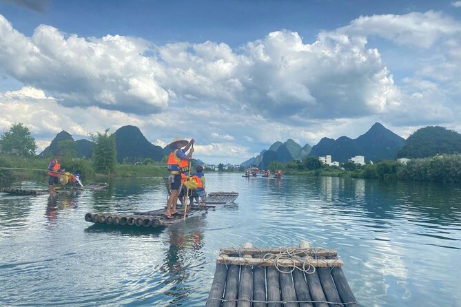 Full-day Tour: Cycling, Rafting & SanjieLiu Outdoor Water Theatre - The Li River and the evening show