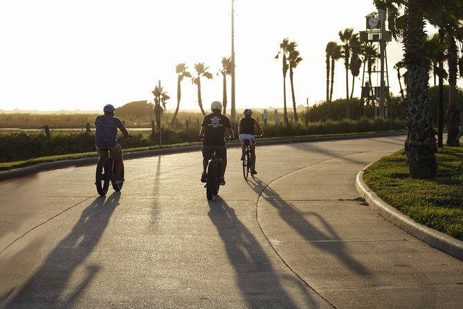 Galveston Island E-Bike Adventure Tour - The Seawall and the lesson of the 1900 storm