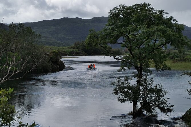Gap of Dunloe Cycle (Boat transport) - Cruising to Innisfallen Island