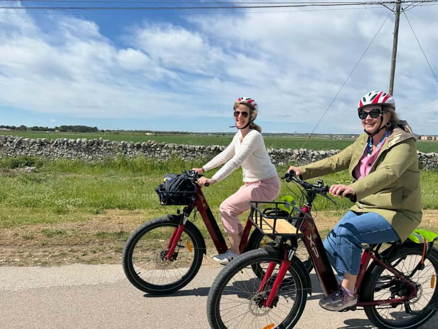 Gioia del Colle: E-Bike Ride & Hands-On Mozzarella Lab - Key points to know before booking