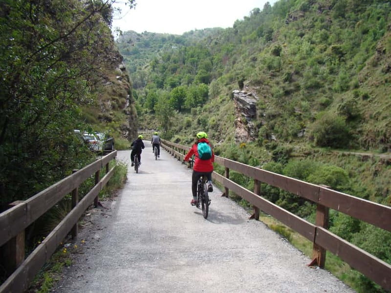 Granada: E-Bike Adventure on the Old Sierra Nevada Tramway - The van ride from Granada to Güéjar Sierra