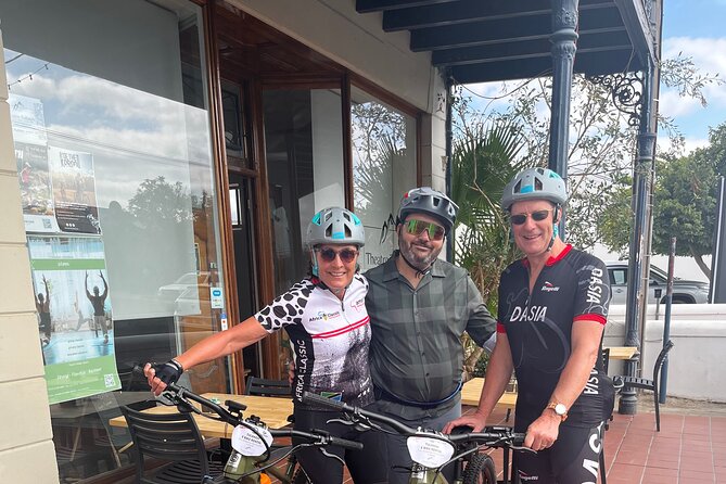 Guided E-Bike Rides in the Boland District of the Western Cape SA - Grant Noble and the value of local route knowledge