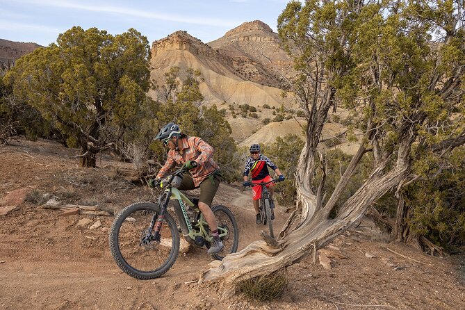 Guided E-Mountain Biking Tour (Klondike Bluff Trail) - Riding the 11-mile Klondike Bluffs Trail