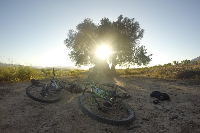Guided mountain bike route - "Pata Negra" Tour - Learning the e-bike before the first climb