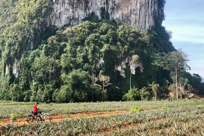 Guided Mountain Biking - Grand Tour - Trails of Ao Nang - The monastery beneath the rock arch