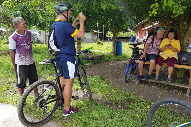 Half day Koh Klang culture cycling - Crossing from Krabi to Koh Klang by long-tail boat
