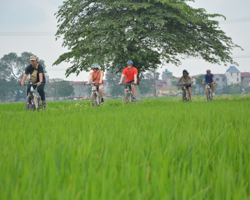 Hanoi Countryside Bike Tour: Red River Culture & Daily Life - Long Bien Bridge or a Small Boat Across the Red River