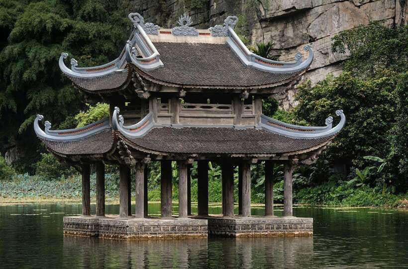 Hanoi:Ninh Binh-Trang An-Mua Cave-Hoa Lu&Cycling BEST SELLER - Cycling Through a Quiet Village