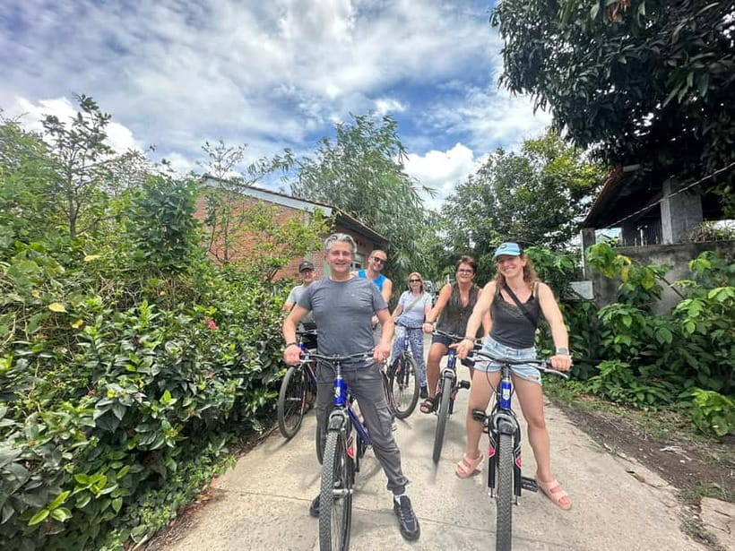 HCM: Cai Be & Mekong Delta - Local Village, Cycling, Cooking - Cycling through the village after lunch