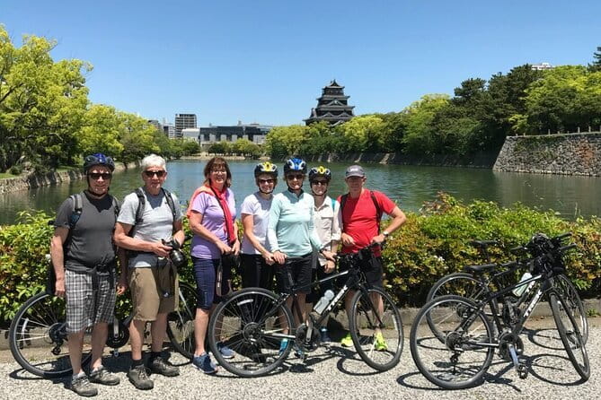 Hiroshima and Miyajima by Bike and Boat - Hiroshima Castle adds a different chapter