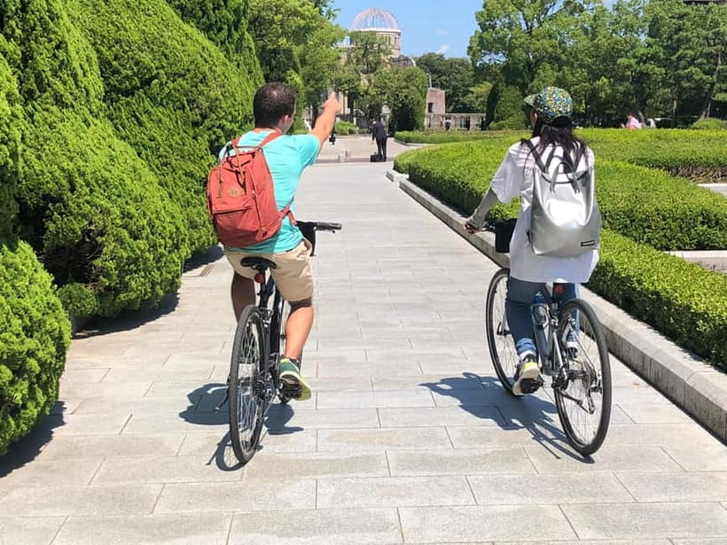 Hiroshima: City and Miyajima Bike and Boat Tour - Starting with Hiroshima’s most important places