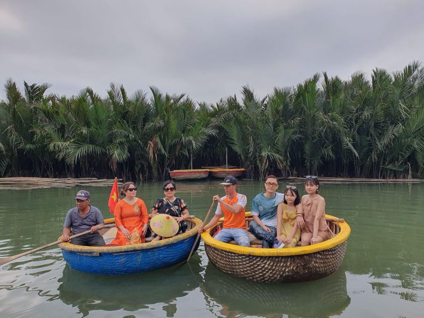Hoi An Countryside Bike Tour & Basket Boat Ride - Rice fields, farm roads, and local animals