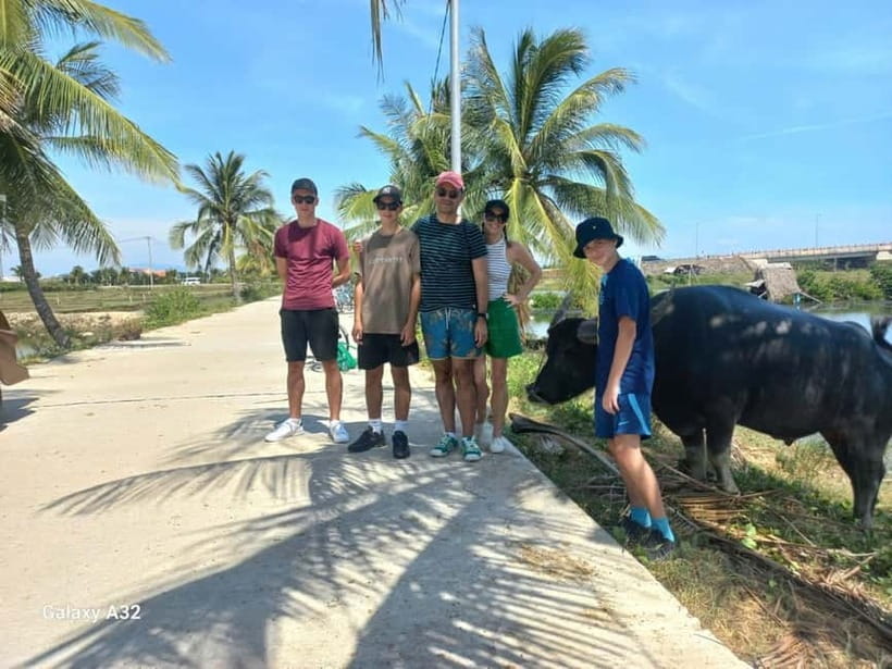 Hoi An: Cycling - Water Buffalo Riding Farming and Fishing - From Hoi An’s lanes to Cam Thanh’s rice fields
