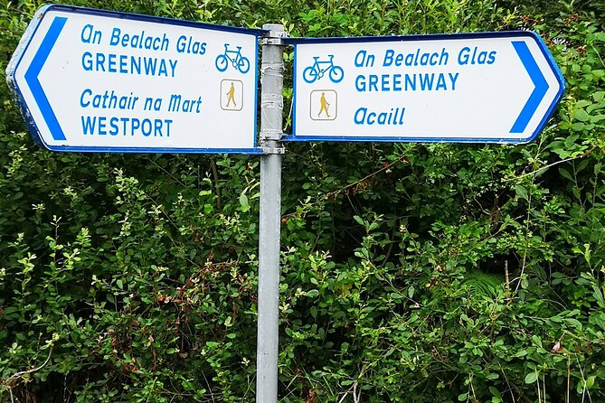 Hybrid Bike Cycle Greenway Westport to Achill - Mulranny and the Run Toward Achill Sound