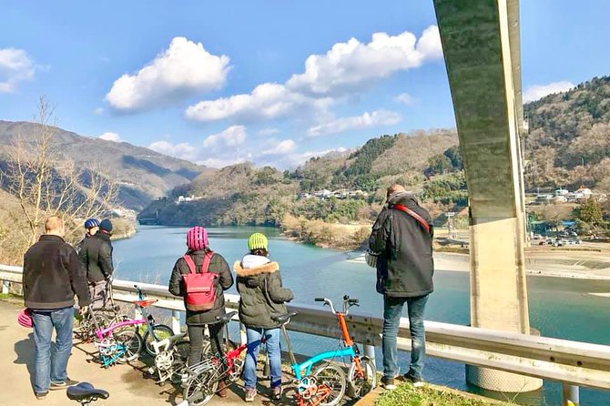 Ikeda Reservoir BROMPTON Slow Cycling Tour - Reaching the Ikeda Reservoir