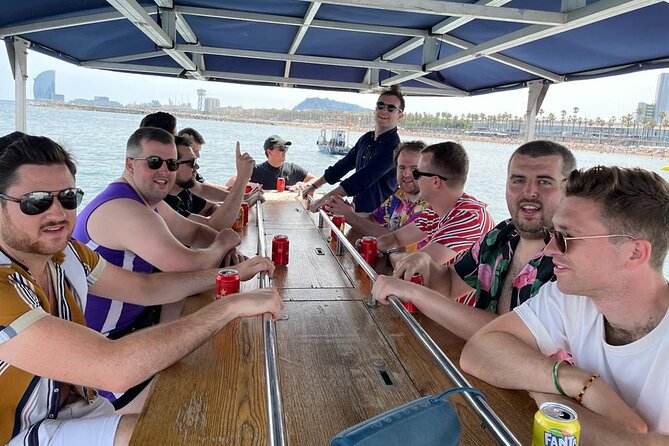 Individual Boat Rental Pedal Cruises Valencia Cycle Boat - Three drinks, music, and the social side