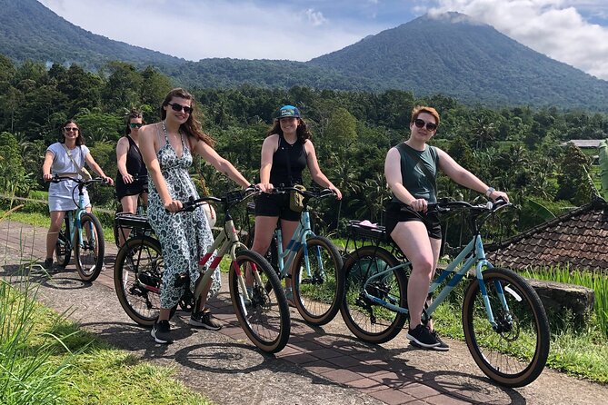 Jatiluwih E-bikes Tour Cycling Group - Who will enjoy this most?