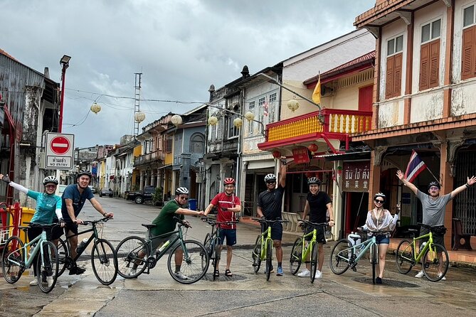 Khao Lak Old Town Cycling Adventure - The pagoda and Iron Bridge