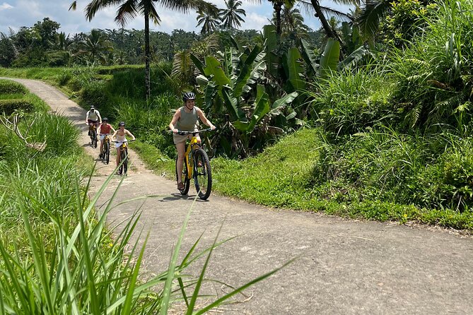 Kintamani Down Hill Cycling - Inside a traditional Balinese compound