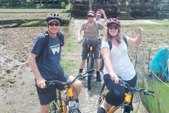 Kintamani Down Hill Cycling - Cycling through farms, forest, and rice fields