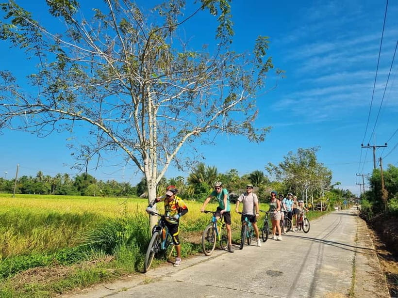 Krabi: Half-Day Koh Klang Culture Cycling Tour with Transfer - Local snacks and a village restaurant stop