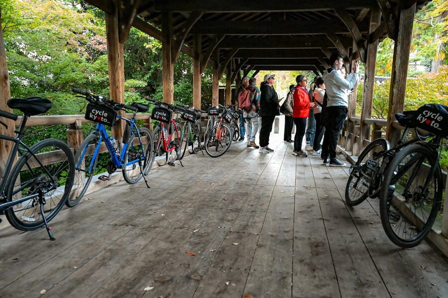 Kyoto: North Kyoto Guided Cycling Tour with Lunch - Kitano Tenmangu and the meaning behind the visit