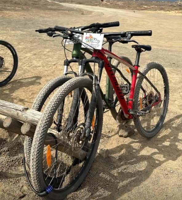 LA GRACIOSA: Bike rental MOUNTAIN BIKES - Why the southern beaches are different