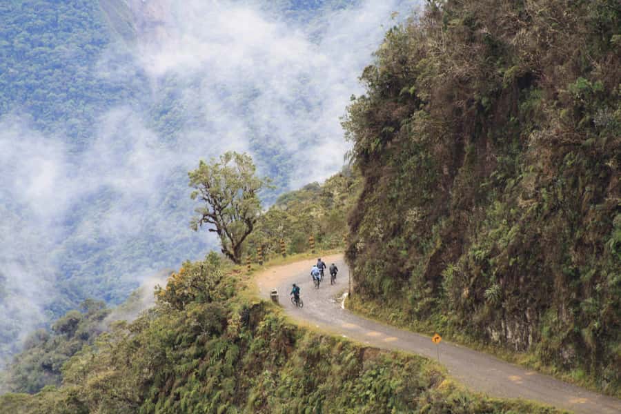 La Paz | Death by Bike Route | Lunch - From La Paz to La Cumbre at 4,700 meters