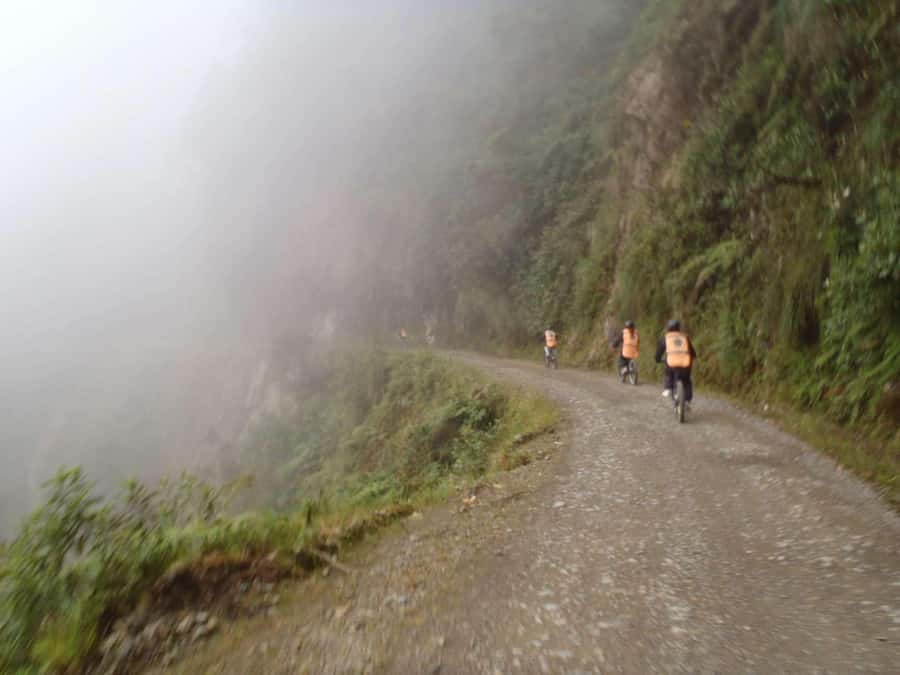 La Paz | Death by Bike Route | Lunch - Stage Three: 32 kilometers toward Yolosa