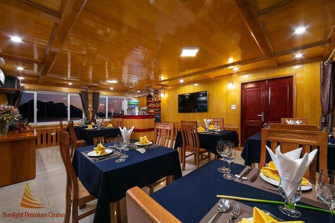 Lan Ha Bay 2D/1N Boutique Boat: kayaking, cycling, swimming at pristine places - Lunch begins the Lan Ha Bay cruise