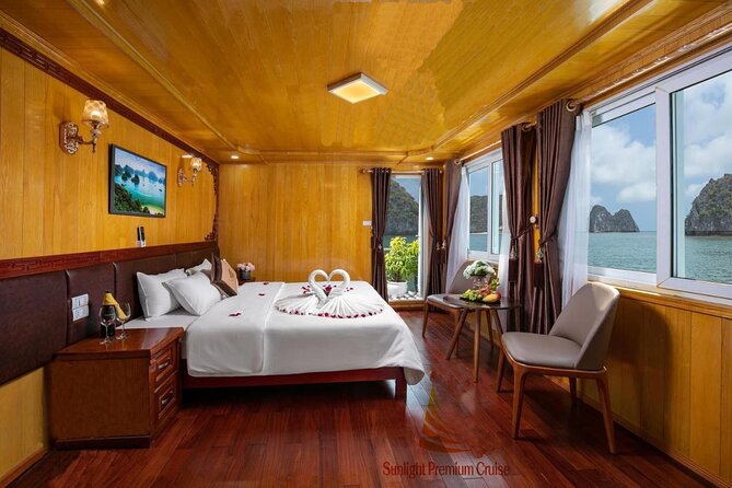 Lan Ha Bay 2D/1N Boutique Boat: kayaking, cycling, swimming at pristine places - Sunrise and the second morning near Viet Hai