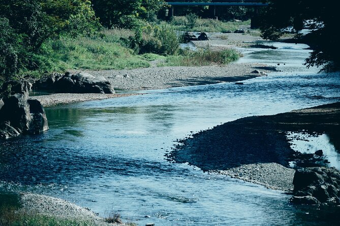Little Adventure with Cycling in Tokyo No. 1 Crystal Clear River - River trekking to the waterfall