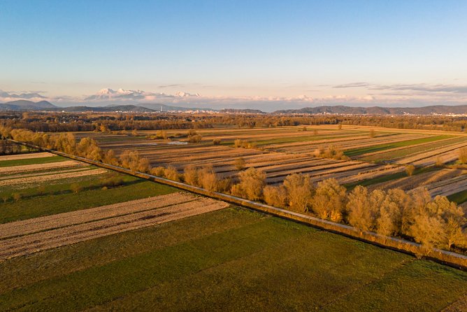 Ljubljana's Marshes Cycling Tour - Riding from Ljubljana into the marsh reserve