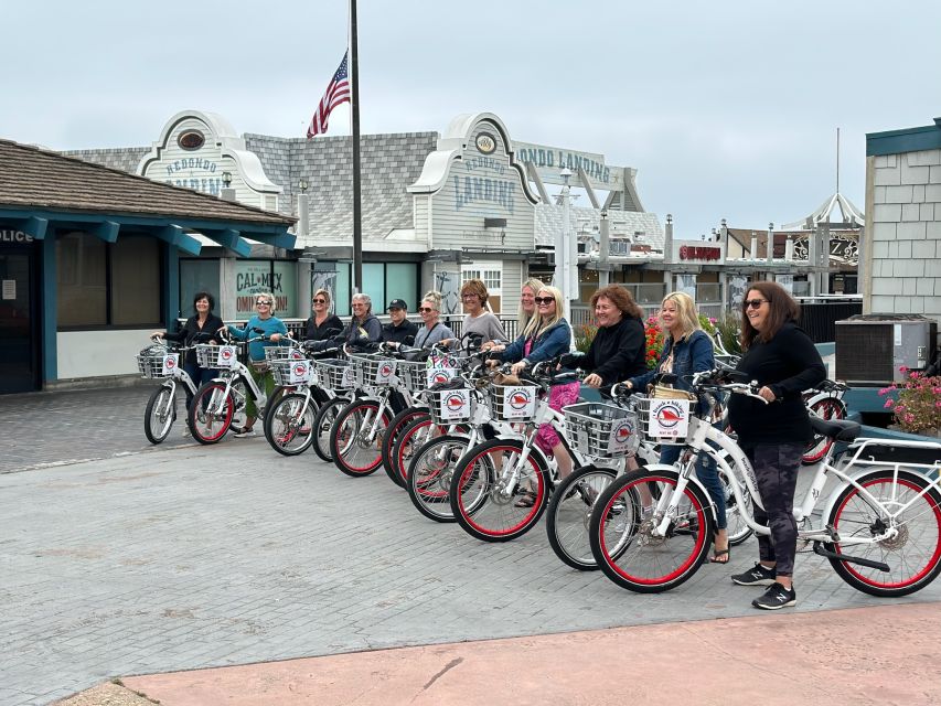 Los Angeles: Beach E-Bike Ride Redondo Beach to Santa Monica - Manhattan Beach adds a pier and aquarium