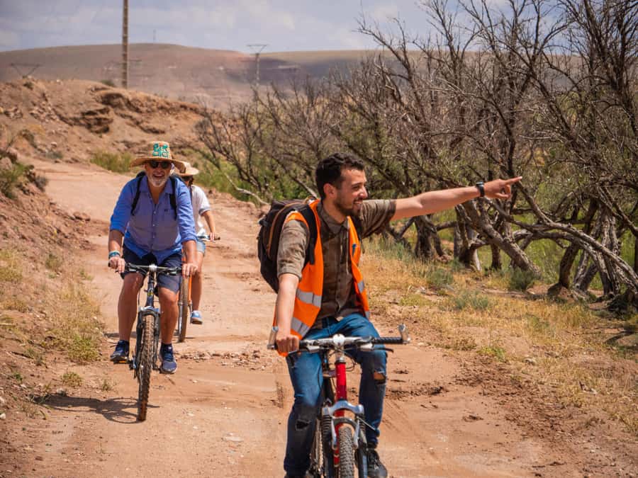 Marrakech: Cycling Tour in Palm Groove with Local Breakfast - Aziz’s atelier and a simple Moroccan breakfast