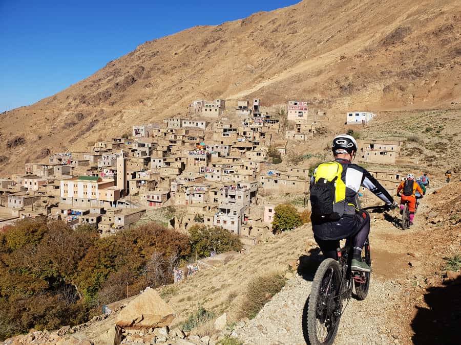 Marrakesh: Toubkal National Park Mountain Bike Trip w/Lunch - From Marrakesh to Imlil and Toubkal National Park