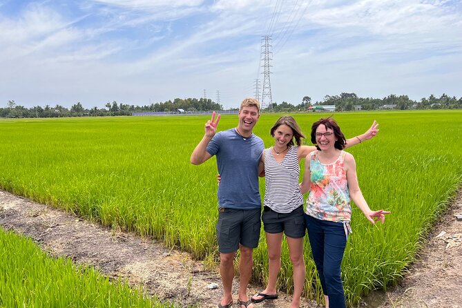 Mekong Day Trip Explore Village Bicycle CookingClass Group 12 Pax - The Tien River and My Tho boat ride
