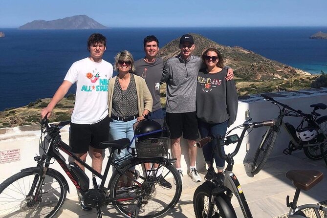 Milos Island e-Bike Ride - Setting out from Adamas port