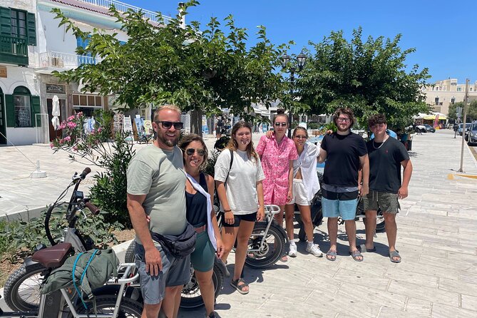 Milos Island e-Bike Ride - Plaka, the castle, and time away from the saddle