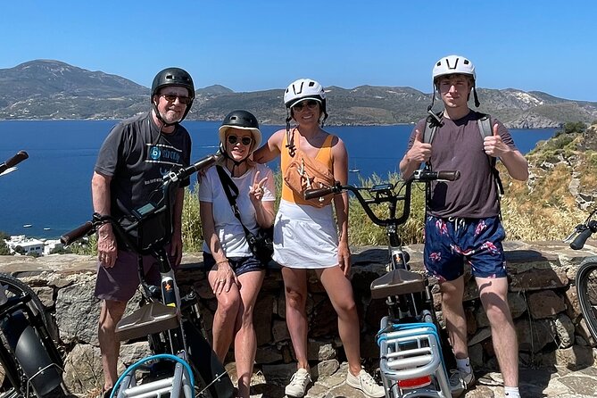 Milos Island e-Bike Ride - What the guides add