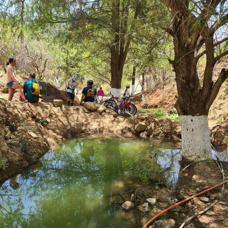 Monte Alban & Atzompa: MTB bike ride though local trails - Starting in Oaxaca and climbing toward Monte Albán